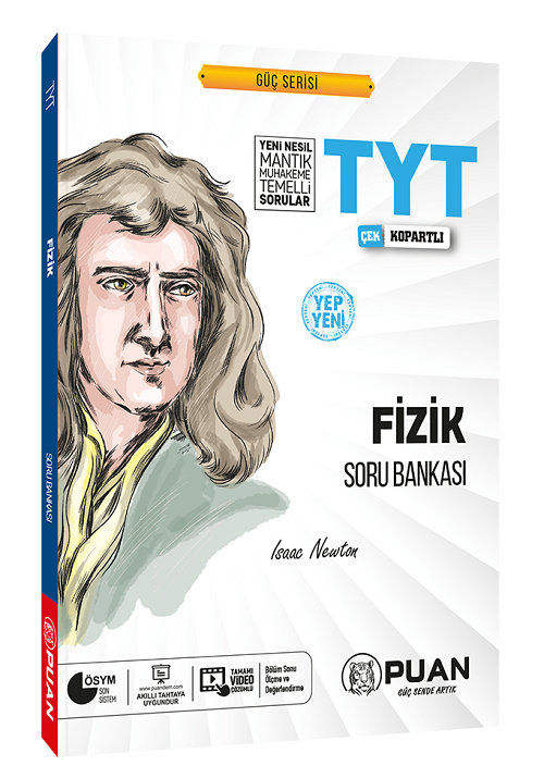 Puan YKS TYT Fizik Güç Serisi Video Çözümlü Soru Bankası Puan Yayınları