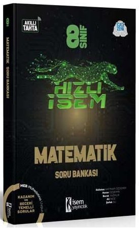 İsem 8. Sınıf Hızlı İsem Matematik Soru Bankası İsem Yayıncılık