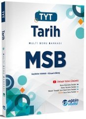 Eğitim Vadisi YKS TYT Tarih MSB Multi Soru Bankası Video Çözümlü Eğitim Vadisi Yayınları