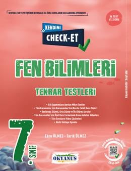 Okyanus 7. Sınıf Fen Bilimleri Kendini Check-Et Tekrar Testleri Okyanus Yayınları