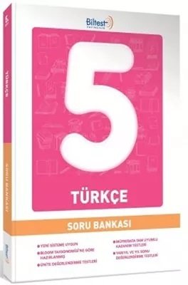 SÜPER FİYAT - Bilfen Biltest 5. Sınıf Türkçe Soru Bankası Bilfen Biltest Yayınları