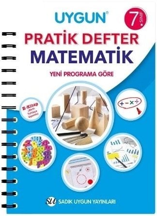 Sadık Uygun 7. Sınıf Matematik Pratik Defter Sadık Uygun Yayınları