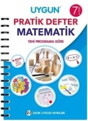 Sadık Uygun 7. Sınıf Matematik Pratik Defter Sadık Uygun Yayınları