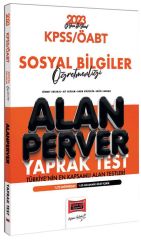 Yargı 2023 ÖABT Sosyal Bilgiler Öğretmenliği Alanperver Yaprak Test Yargı Yayınları