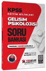 Yediiklim 2025 KPSS Eğitim Bilimleri Gelişim Psikolojisi Atölye Soru Bankası Çözümlü - Engin Güleşken Yediiklim Yayınları