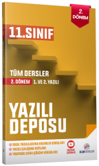 Alan Yayınları 11. Sınıf Tüm Dersler 2. Dönem Yazılı Deposu 1. ve 2. Deneme Alan Yayınları