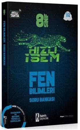 İsem 8. Sınıf Hızlı İsem Fen Bilimleri Soru Bankası İsem Yayıncılık