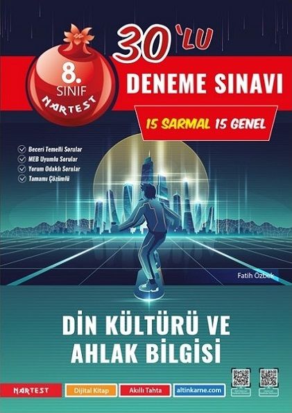 Nartest 8. Sınıf Din Kültürü ve Ahlak Bilgisi Mod 30 Deneme Nartest Yayınları