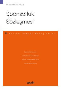 Seçkin Sponsorluk Sözleşmesi - Hazal Kayapınar Seçkin Yayınları