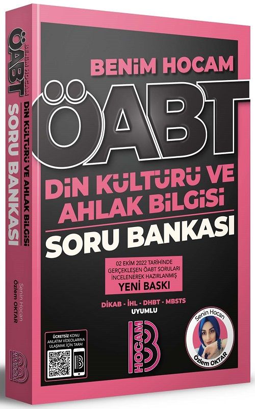 Benim Hocam 2023 ÖABT Din Kültürü ve Ahlak Bilgisi Soru Bankası Çözümlü - Özlem Oktar Benim Hocam Yayınları