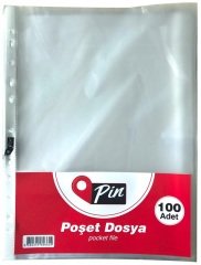 Pin Eco A4 Poşet Dosya 100 Adet