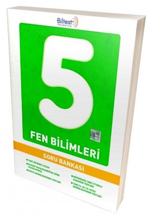 SÜPER FİYAT - Bilfen Biltest 5. Sınıf Fen Bilimleri Soru Bankası Bilfen Biltest Yayınları