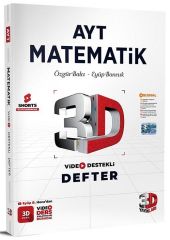 3D Yayınları YKS AYT Matematik Video Destekli Defter 3D Yayınları