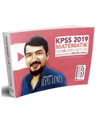 Benim Hocam 2019 KPSS Matematik Video Ders Notları İlyas Güneş Benim Hocam Yayınları