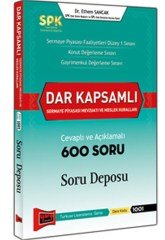 Yargı SPK 1001 Dar Kapsamlı Sermaye Piyasası Mevzuatı ve Meslek Kuralları 600 Soru Deposu Yargı Yayınları