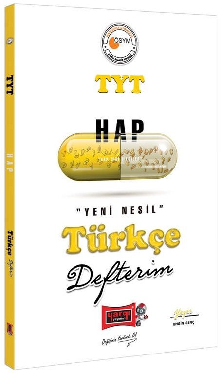 Yargı YKS TYT Türkçe Hap Defterim Yargı Yayınları