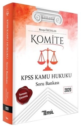 Temsil 2020 KOMİTE KPSS A Grubu Kamu Hukuku Soru Bankası - Recep Özceylan Temsil Yayınları