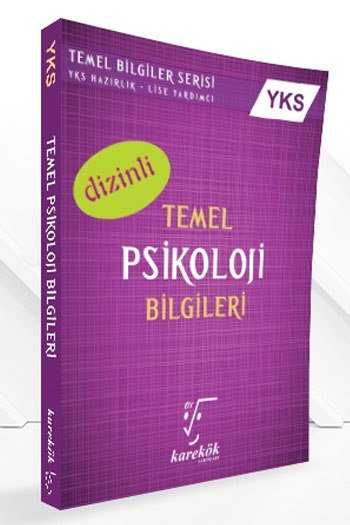 Karekök YKS Dizinli Temel Psikoloji Bilgileri Karekök Yayınları