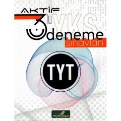 Aktif Öğrenme YKS TYT 3 Deneme Aktif Öğrenme Yayınları