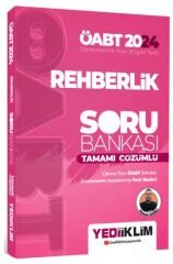 SÜPER FİYAT - Yediiklim 2024 ÖABT Rehberlik Soru Bankası Çözümlü - Hasan Sanlı Yediiklim Yayınları