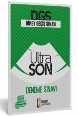 İsem 2019 DGS UltraSon Deneme Sınavı İsem Yayınları