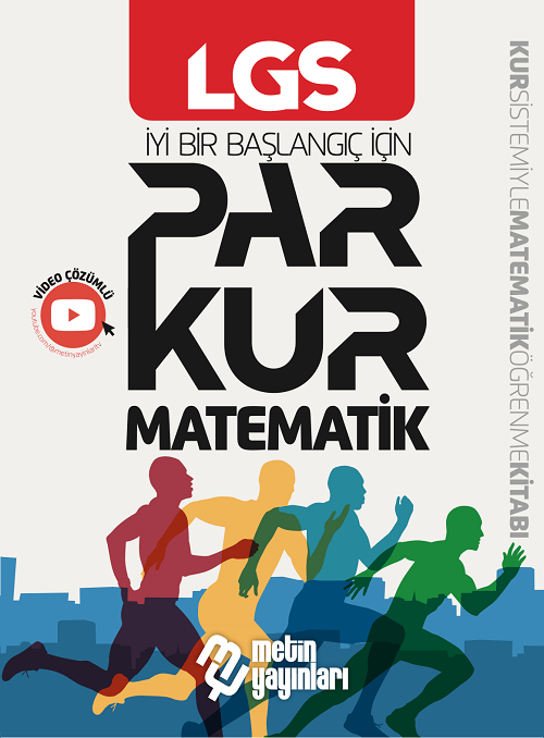 Metin 8. Sınıf LGS Parkur Matematik Video Çözümlü Metin Yayınları