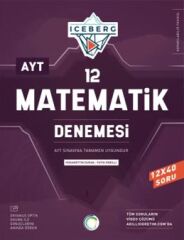 Okyanus YKS AYT Matematik Iceberg 12 Deneme Okyanus Yayınları