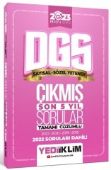 Yediiklim 2023 DGS Prestij Çıkmış Sorular Son 5 Yıl Çözümlü Yediiklim Yayınları