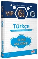 Editör 6. Sınıf Türkçe VIP Konu Anlatımlı Editör Yayınları