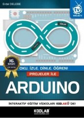 Kodlab Projeler ile Arduino 16. Baskı - A. Ethem Narman Kodlab Yayınları