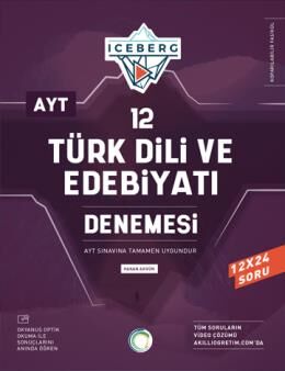 Okyanus YKS AYT Türk Dili ve Edebiyatı Iceberg 12 Deneme Okyanus Yayınları