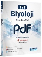 Eğitim Vadisi YKS TYT Biyoloji PDF Planlı Ders Föyü Video Çözümlü Eğitim Vadisi Yayınları