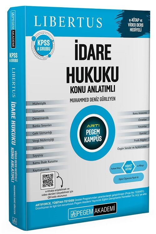 Pegem 2025 KPSS A Grubu Libertus İdare Hukuku Konu Anlatımı Pegem Akademi Yayınları