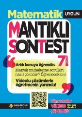 Sadık Uygun 7. Sınıf Matematik Mantıklı Son Test Video Çözümlü Sadık Uygun Yayınları