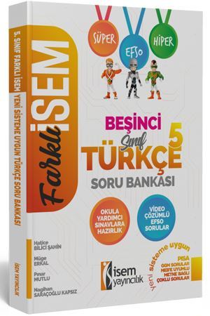 İsem 5. Sınıf Farklı İsem Türkçe Soru Bankası İsem Yayıncılık