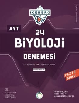 Okyanus YKS AYT Biyoloji Iceberg 24 Deneme Okyanus Yayınları