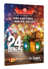 Sınav 8. Sınıf LGS Din Kültürü ve Ahlak Bilgisi 24 Deneme Sınavı Sınav Yayınları