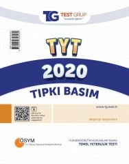 Test Grup YKS TYT 2020 Tıpkı Basım Çıkmış Sorular Test Grup