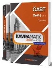 SÜPER FİYAT - Uzman Kariyer ÖABT Tarih Kavramatik Soru Bankası Çözümlü Set Uzman Kariyer Yayınları