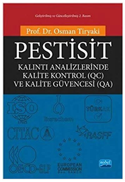 Nobel Pestisit Kalıntı Analizlerinde Kalite Kontrol ve Kalite Güvencesi - Osman Tiryaki Nobel Akademi Yayınları