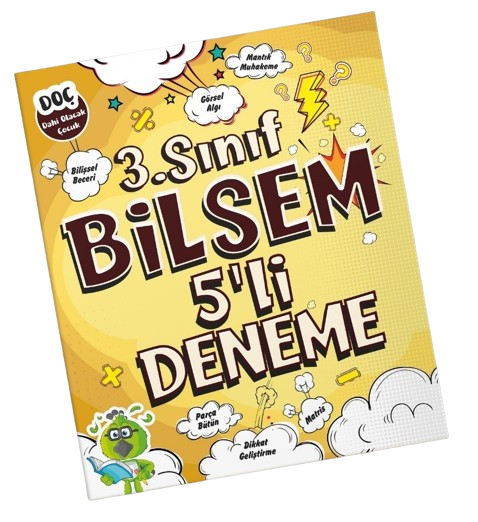 Dahi Olacak Çocuk 3. Sınıf BİLSEM 5 li Deneme Dahi Olacak Çocuk