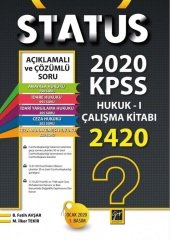 Gazi Kitabevi 2020 KPSS A Grubu STATUS Hukuk-1 Çalışma Kitabı Gazi Kitabevi