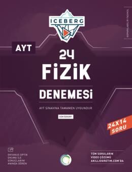 Okyanus YKS AYT Fizik Iceberg 24 Deneme Okyanus Yayınları