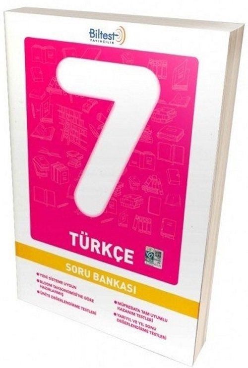 SÜPER FİYAT - Bilfen Biltest 7. Sınıf Türkçe Soru Bankası Bilfen Biltest Yayınları