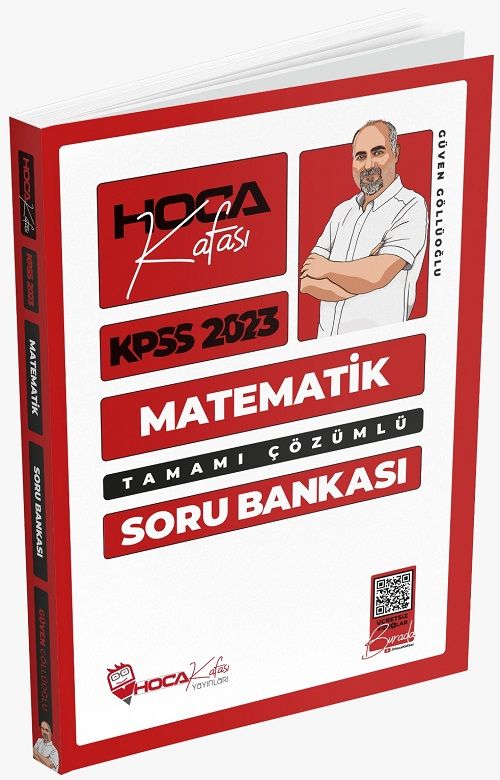 SÜPER FİYAT - Hoca Kafası 2023 KPSS Matematik Soru Bankası Çözümlü - Güven Göllüoğlu Hoca Kafası Yayınları