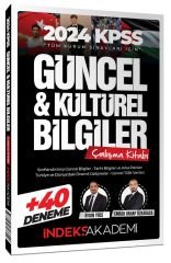 SÜPER FİYAT - İndeks Akademi 2024 KPSS Güncel ve Kültürel Bilgiler Çalışma Kitabı (40 Deneme İlaveli) - Aydın Yüce, Emrah Vahap Özkaraca İndeks Akademi Yayıncılık