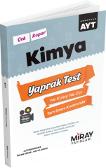 Miray YKS AYT Kimya Çek Kopar Yaprak Test Miray Yayınları