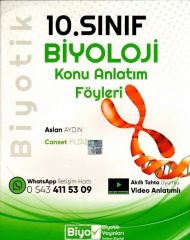 Biyotik 10. Sınıf Biyoloji Konu Anlatım Föyleri Biyotik Yayınları