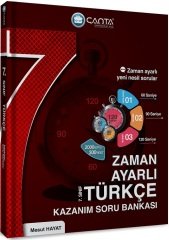 Çanta 7. Sınıf Türkçe Zaman Ayarlı Kazanım Soru Bankası Çanta Yayınları