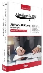 Temsil AkademikUS Kaymakamlık Anayasa Hukuku Ders Notları - Yusuf İlhan Temsil Kitap Yayınları